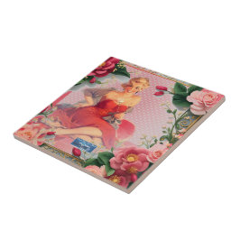 Rosa de azulejo de Framed (Lady in Red) SORPs ©️ 2