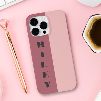 Rosa de Bloco de Duas Cores Personalizado - Grande