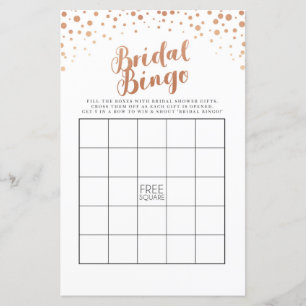 Rosa de Casamento de Jogos do Bingo do chá de pane