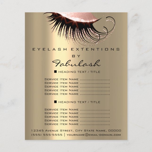 Rosa de Cinza de Folheto de Salão de Montagem (Frente)