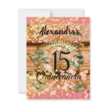 Rosa de espumante Dourada Quinceañera Princesa Esp