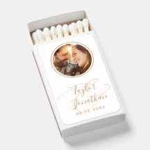 Rosa de Fotografia Personalizada Casamento Moderno