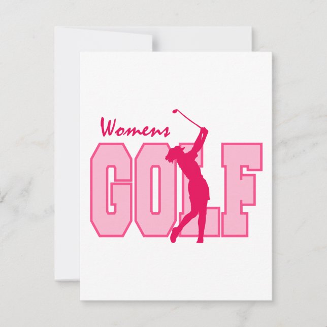 Rosa de Golfe das Mulheres (Frente)