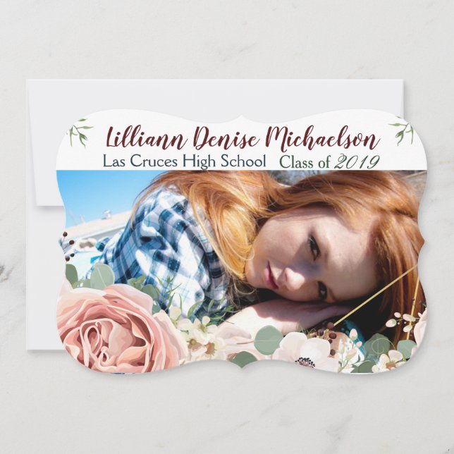 rosa de Jardim Geométrico de Anúncio do Mais velho (Frente)