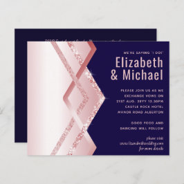 Rosa de Orçamento Arte Deco Foil Procura Casamento