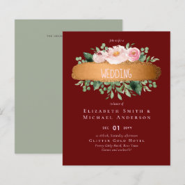 Rosa de Orçamento LeahG Casamento Girly