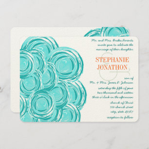 Rosa de Ranunculus de Casa Coral Convite de casame