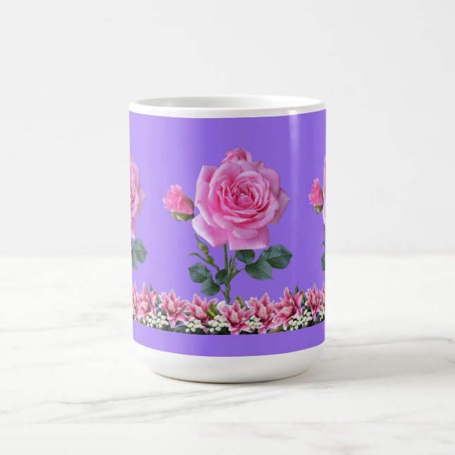 Rosa De Sharon Lilly Da Caneca De Café Do Vale (Centro)