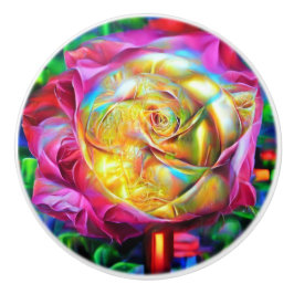 Rosa do Arco-Íris Psicodélico