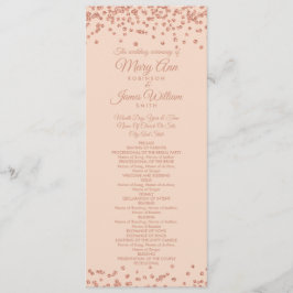 Rosa do Programa Casamento Lente Dourada Confetti 