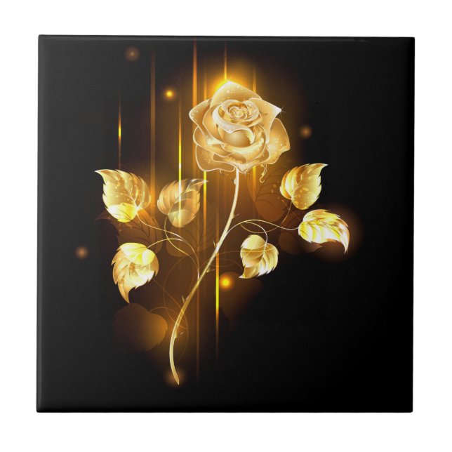 Rosa dourada ( rosa de ouro ) (Frente)