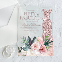 Rosa Dourado Vestido Blush Mulheres Florais 50º An