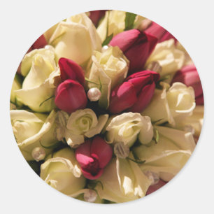 Rosa e adesivos de selagem de envelopes de fita