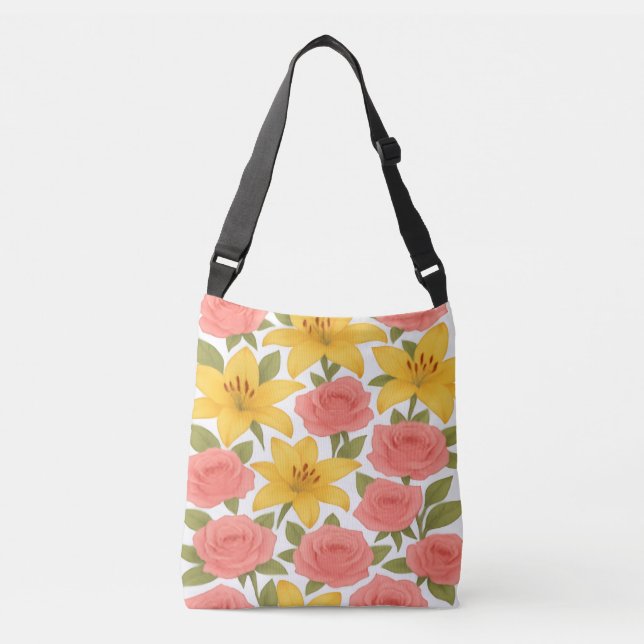 Rosa e Lilly Bolsa (Frente)