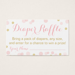 Rosa e Raffle Dourado dos confetes do brilho