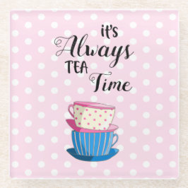 Rosa É Sempre Tea Time Cote Teacups Festa Bonita