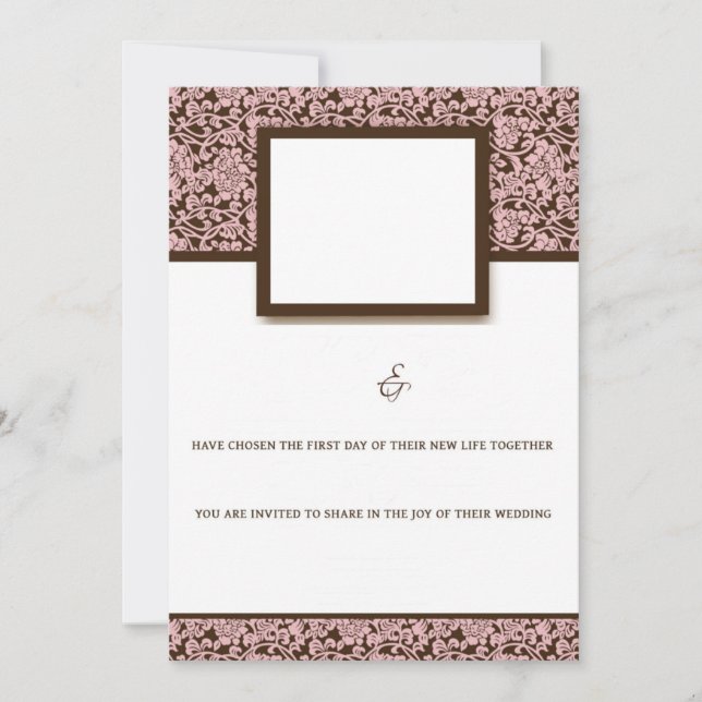 Rosa Elegante E Castanho (Frente)