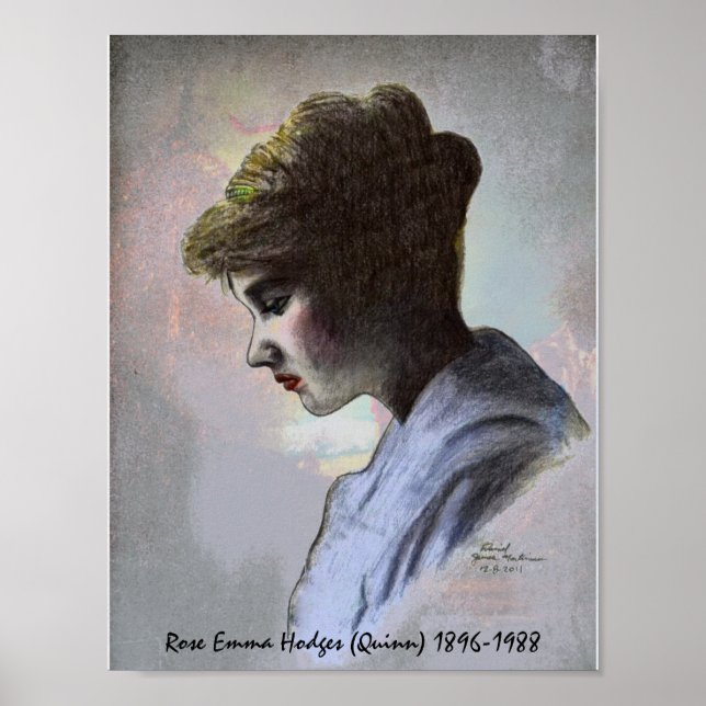 Rosa Emma Hodges Quinn poster (Frente)