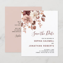 Rosa Eucalyptus Floral Salva a Data