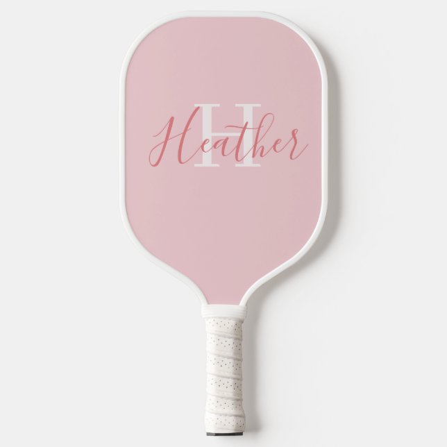 Rosa Feminino com Nome e Inicial (Front)