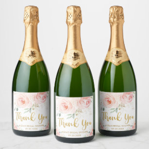 Rosa Floral Dourado Casamento Chá de Bebê Aniversá