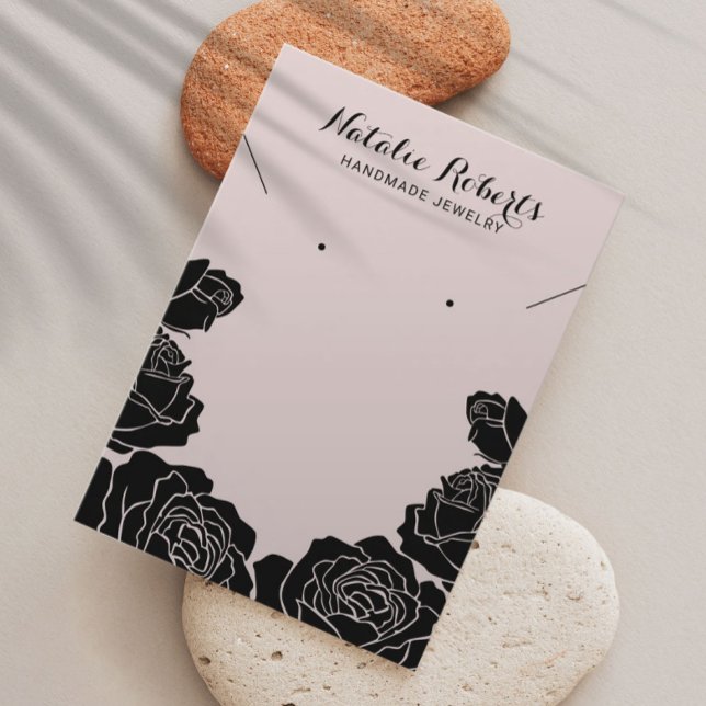 Rosa Floral Earração do Colar de Colar (Criador carregado)