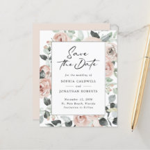 Rosa Floral Eucalyptus Floral Salve a Data