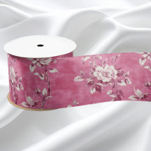 Rosa Floral Vintage Chinoiserie Decoupage