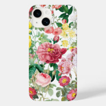 Rosa Floral Vintage Primavera Garden