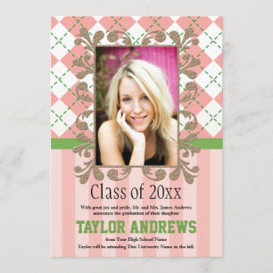 Rosa formal dos anúncios dos convites da graduação