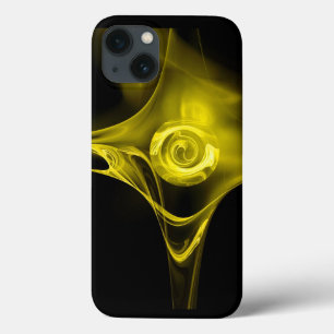 ROSA FRACTAL AMARELO-LUMINOSO