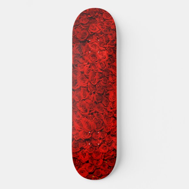 Rosa Garden Skateboard Deck (Frente)