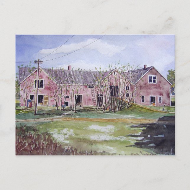 Rosa House - cartão postal (Frente)