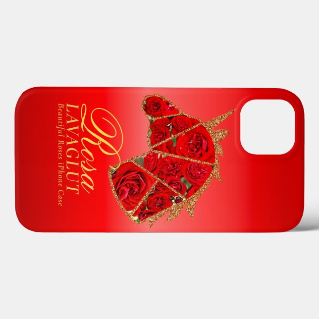 Rosa Lavaglut Case-Mate iPhoneケース (Verso (horizontal))