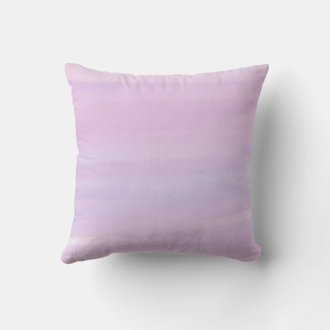 Rosa Lavanda É Minha Cor Favorita Almofada de Lanç (Verso)