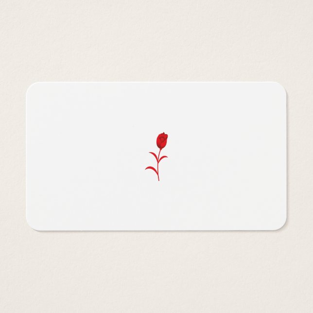 Rosa Madder, Lava Vermelho, Design floral (Frente)