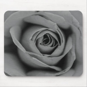 Rosa monocromático Mousepad