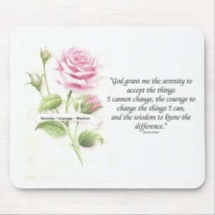 Rosa Mousepad do rosa do SP