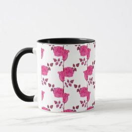 Rosa na caneca clássica