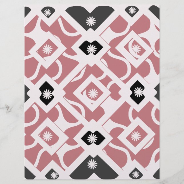 Rosa Negrito e Preto (Frente)