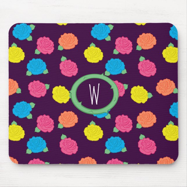 Rosa Neon Mouse Pad (Frente)
