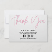 Rosa Obrigado a inserção personalizada de mídia