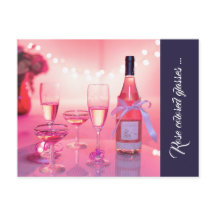 Rosa Óculos Coloridos Obrigado Cartão Postal, Pers