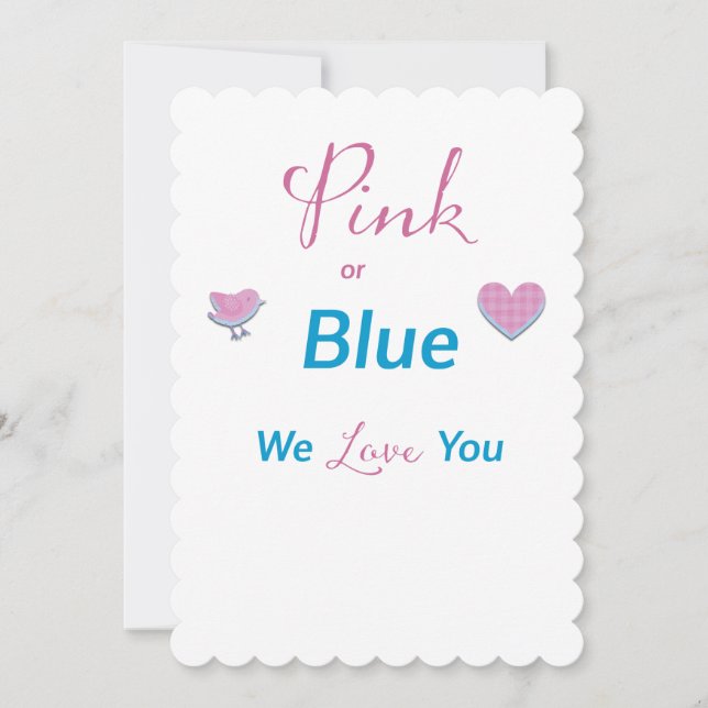 Rosa ou Azul (Frente)