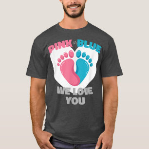 Rosa Ou Azul Nós Amo-Te O Guardião Da Camisa Do Gê