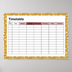 Rosa padrão Nos posters de programação de class