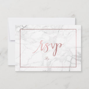 Rosa PixDezines RSVP Marble/Faux Dourado