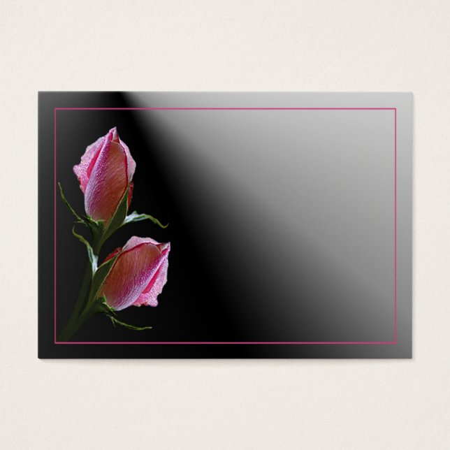 Rosa preto duplo (Frente)