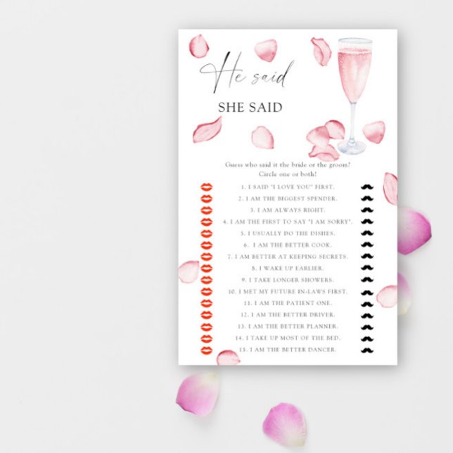 Rosa Prosecco - Ele disse que ela disse chá de pan (Criador carregado)