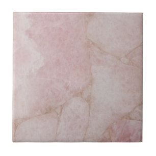 Rosa Quartz - Impressão de mármore rosa